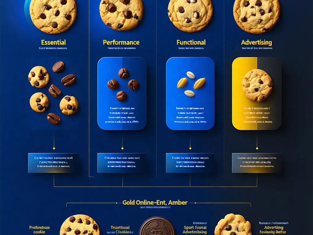 Biểu đồ phân loại các loại cookie được w88.com sử dụng