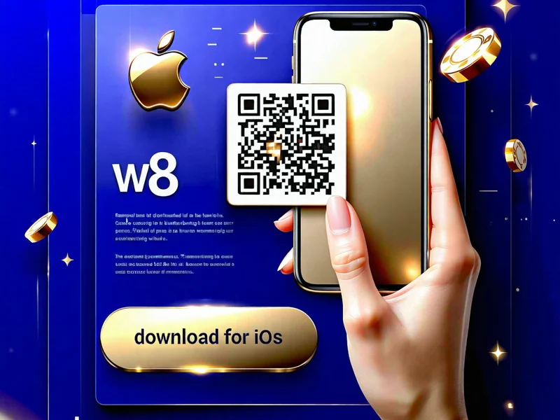 Mã QR tải ứng dụng W88 iOS và nút tải xuống