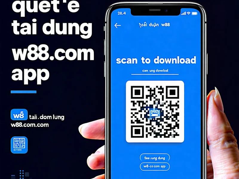 Mã QR để tải ứng dụng w88.com