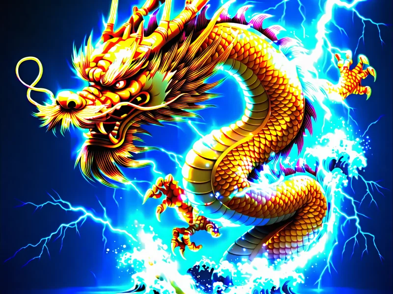 Hình ảnh game Bắn cá Rồng Vàng w88.com với rồng vàng và hiệu ứng đặc biệt