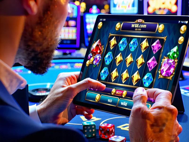 Hình ảnh biểu đồ chiến thuật và các biểu tượng game slot, minh họa hướng dẫn chơi game tại w88.com