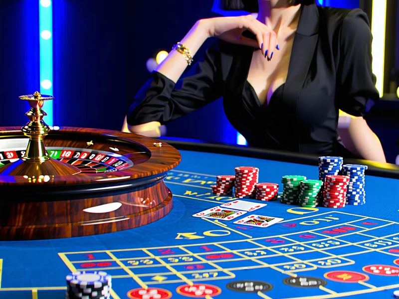 Hình ảnh các dealer xinh đẹp tại bàn Baccarat trực tuyến của w88.com