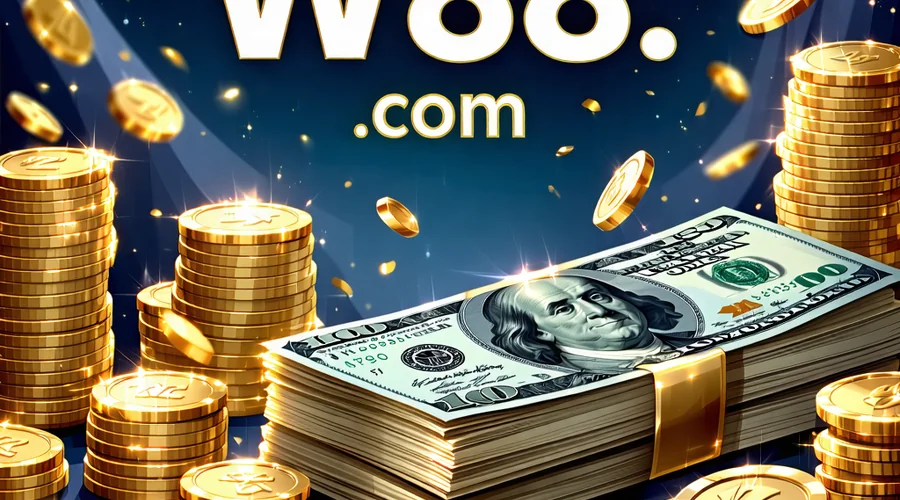 Banner khuyến mãi với tiền thưởng và chip casino vàng tại w88.com
