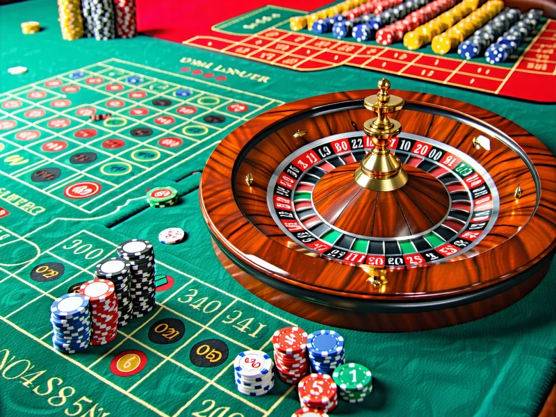 Bàn quay Roulette trực tuyến tại w88.com với bóng đang lăn và các khu vực đặt cược