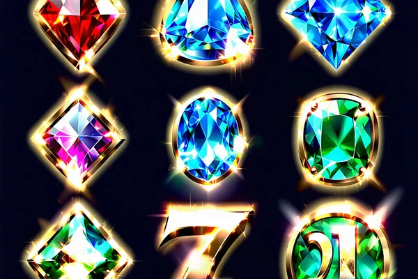 Các biểu tượng Wild, Scatter, Free Spins đại diện cho tính năng bonus trong Slot Game